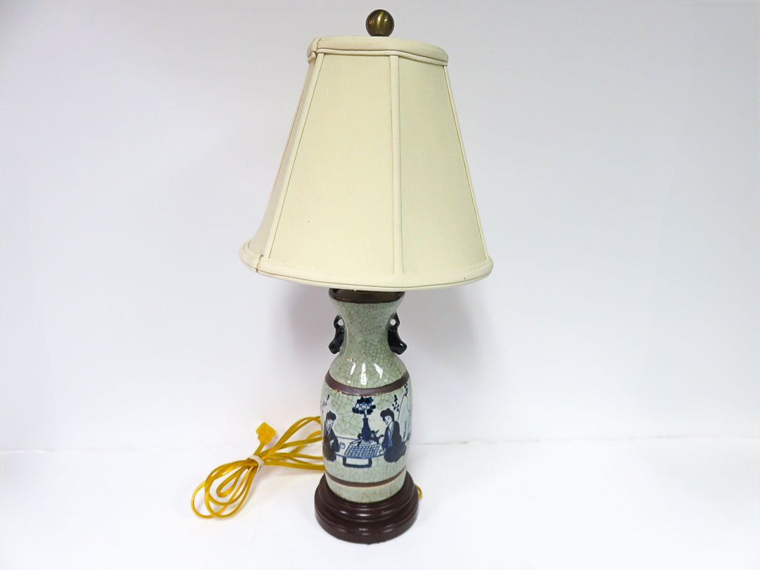 Crackle Glaze Table Lamp