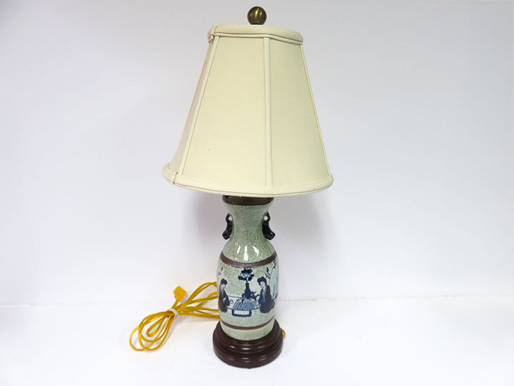 Crackle Glaze Table Lamp