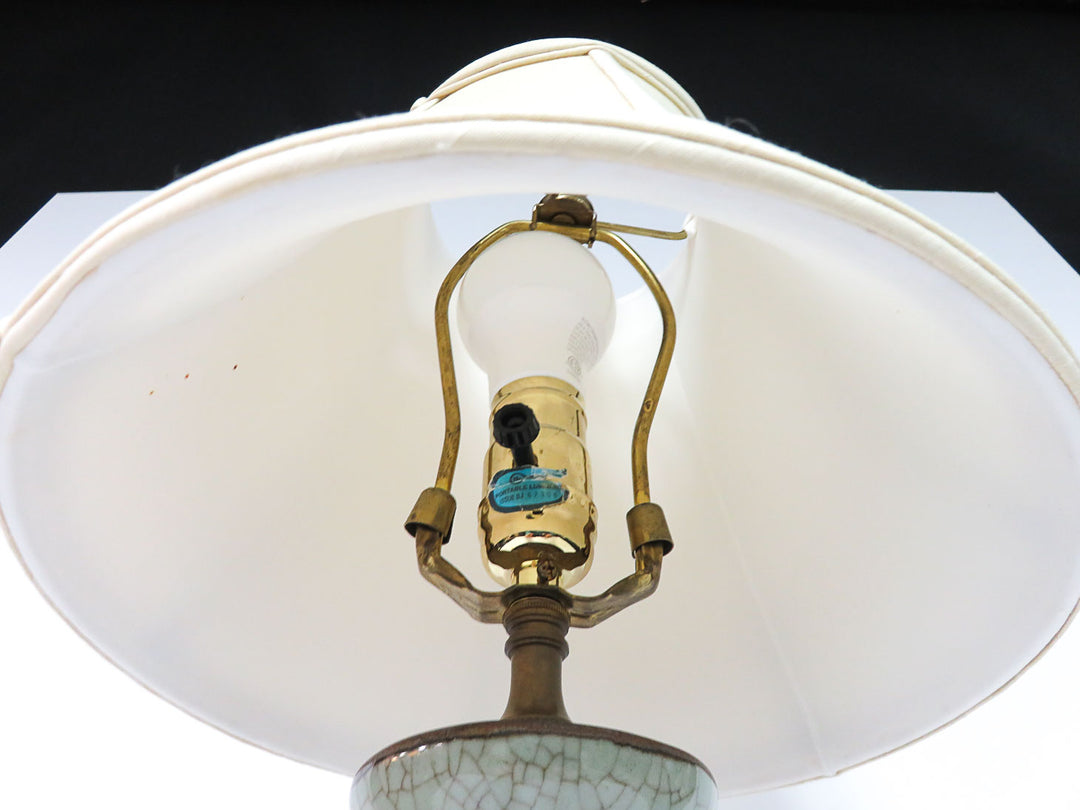 Crackle Glaze Table Lamp