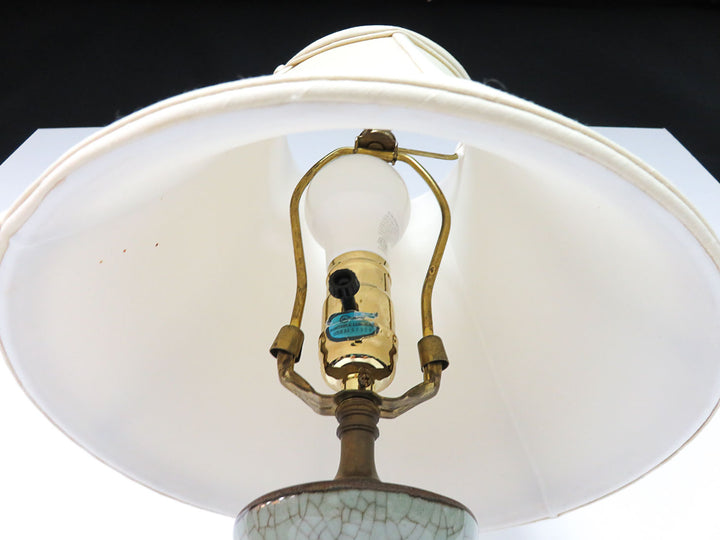 Crackle Glaze Table Lamp