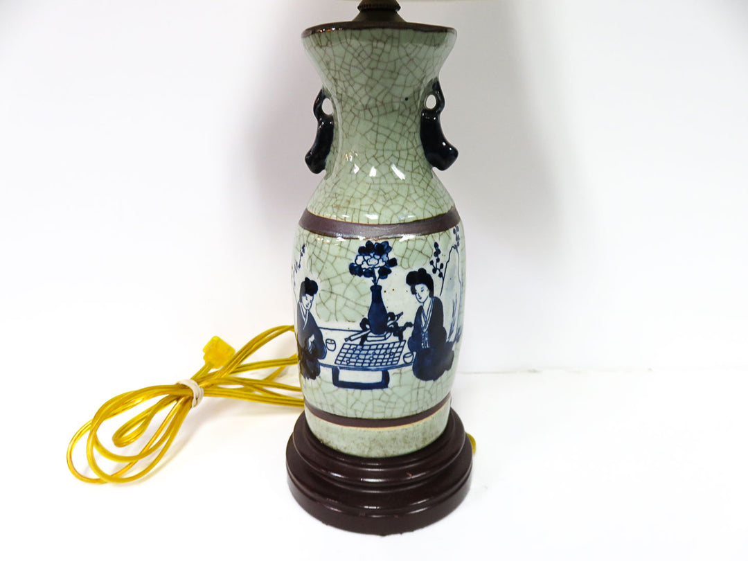 Crackle Glaze Table Lamp