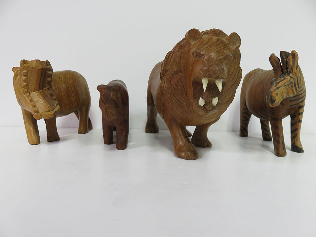 Wooden Safari Animals