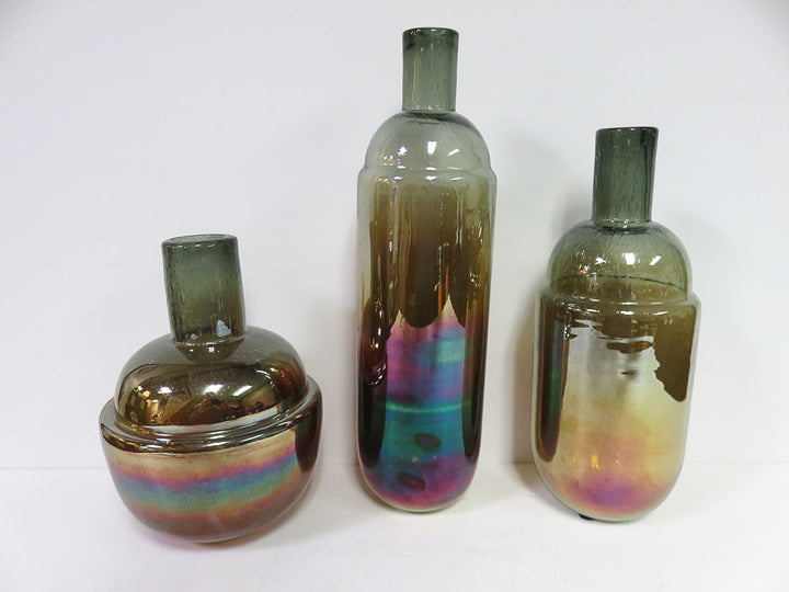 Craighton Art Decorative Glass Bottles