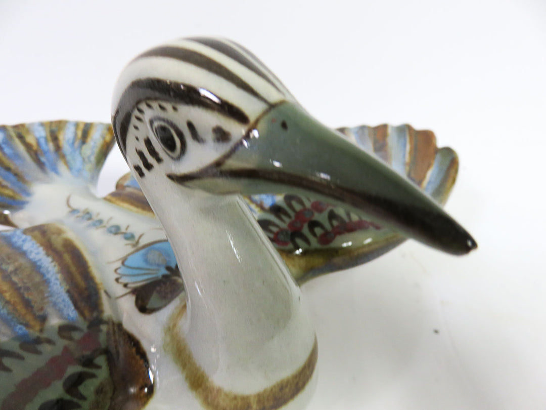 Bird Pottery Figurine