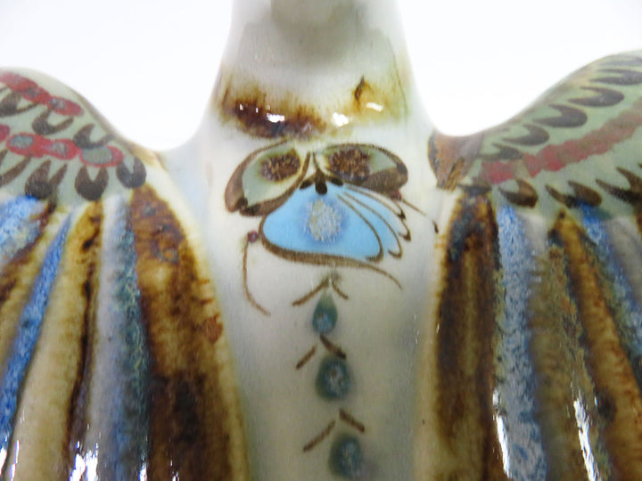 Bird Pottery Figurine