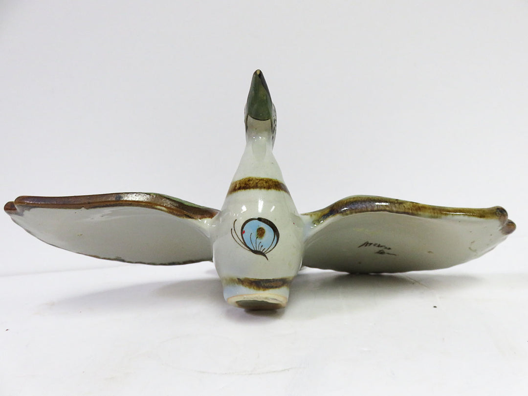 Bird Pottery Figurine