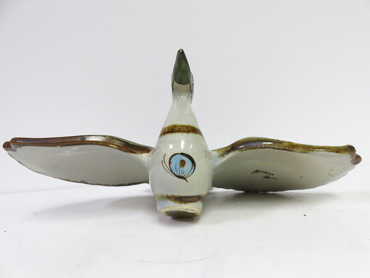 Bird Pottery Figurine