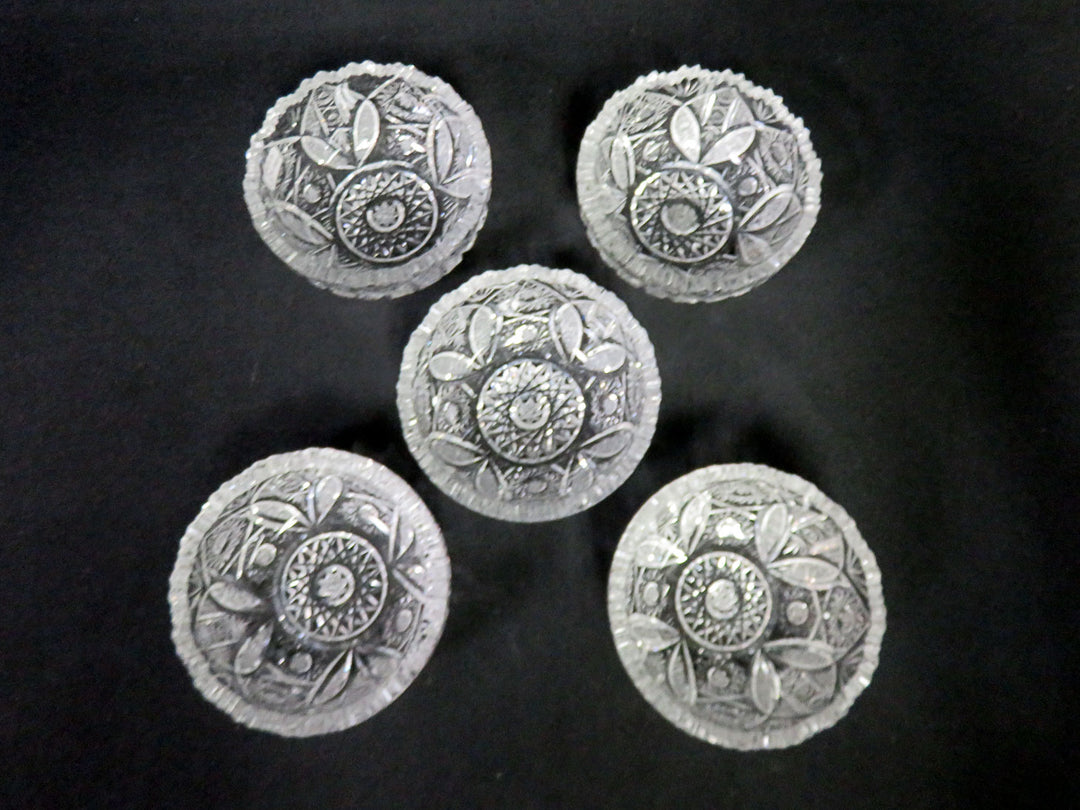 American Brilliant (ABP) Cut Bowls