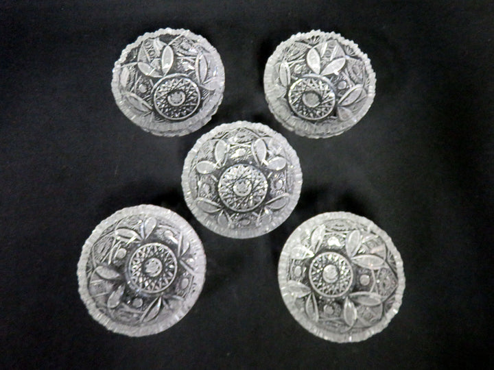 American Brilliant (ABP) Cut Bowls