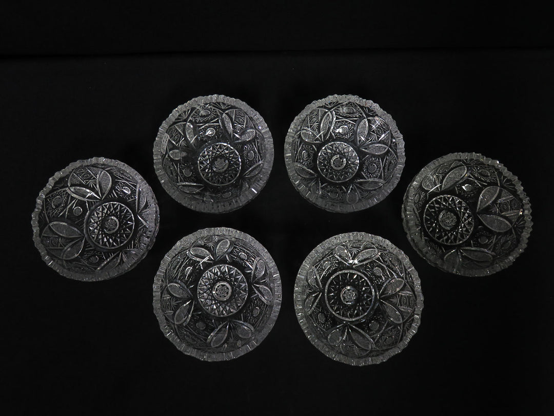American Brilliant (ABP) Cut Bowls