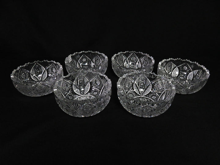 American Brilliant (ABP) Cut Bowls