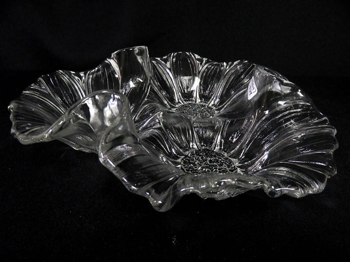 3 Section Sunflower Dish