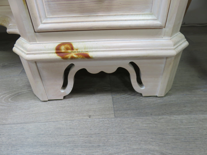 Whitewashed Pine Dressing Table
