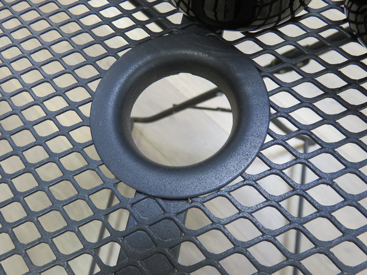 Black Metal Foldable Patio Set