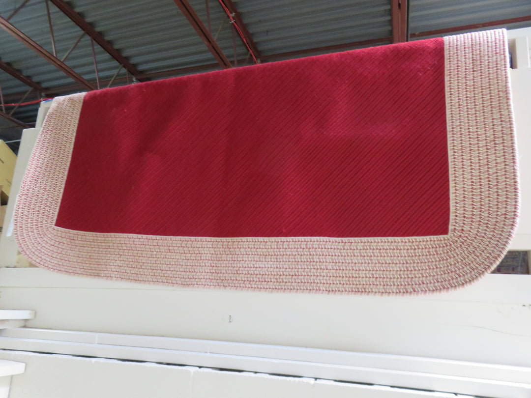 Custom Made Red Area Rug