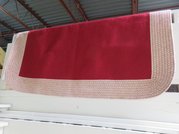 Custom Made Red Area Rug