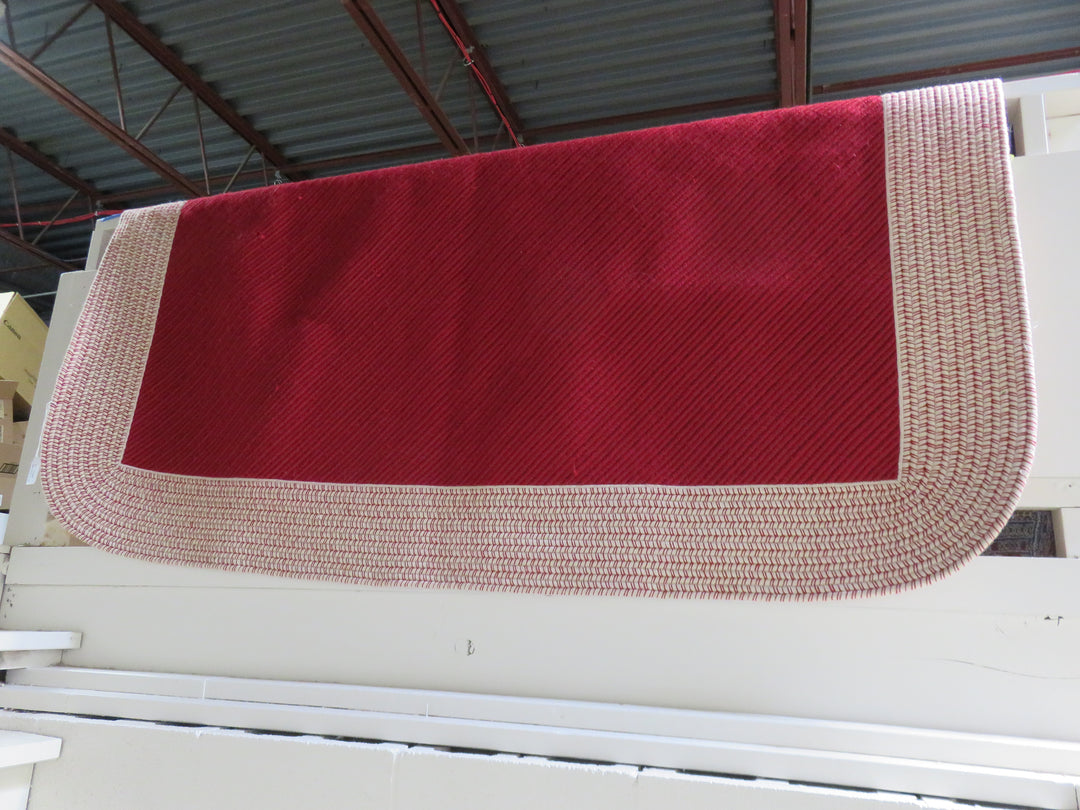 Custom Made Red Area Rug