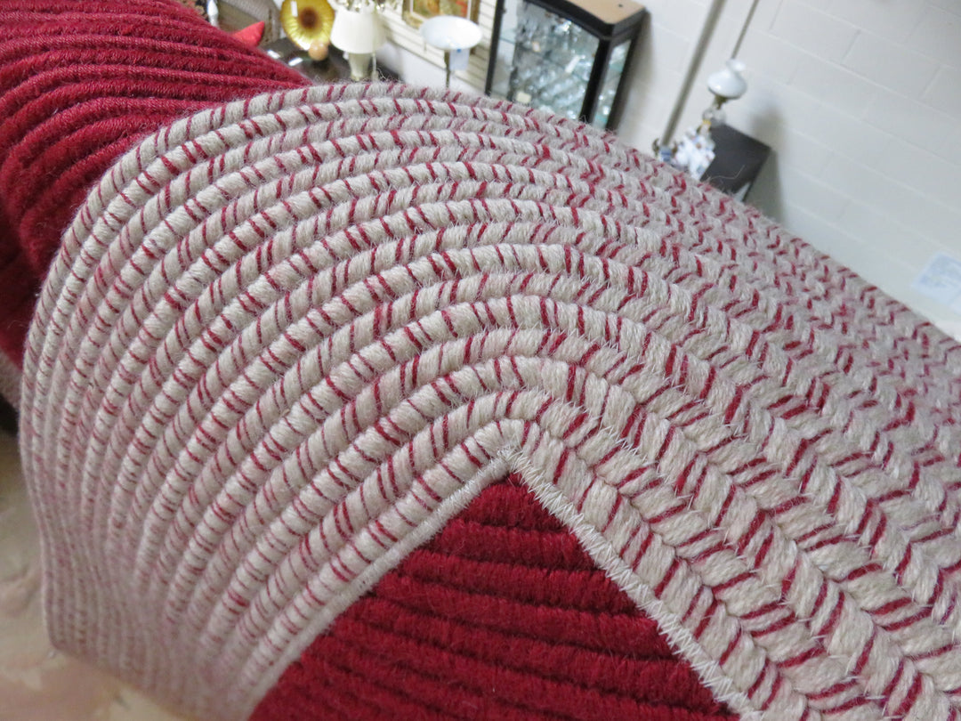 Custom Made Red Area Rug