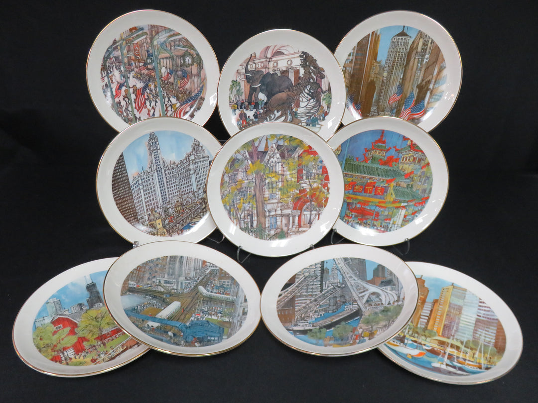 Franklin McMahon Chicago Plates