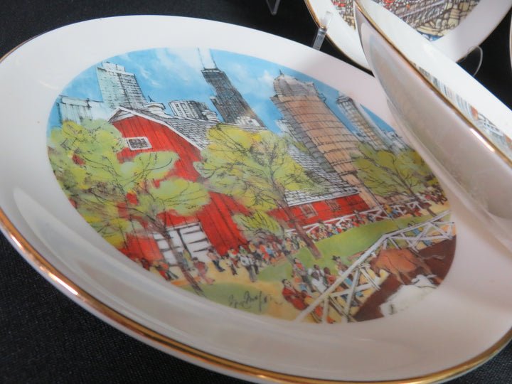 Franklin McMahon Chicago Plates