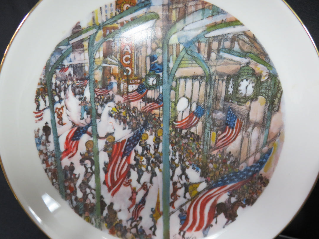 Franklin McMahon Chicago Plates