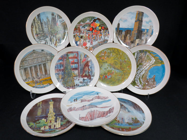 Franklin McMahon Chicago Plates