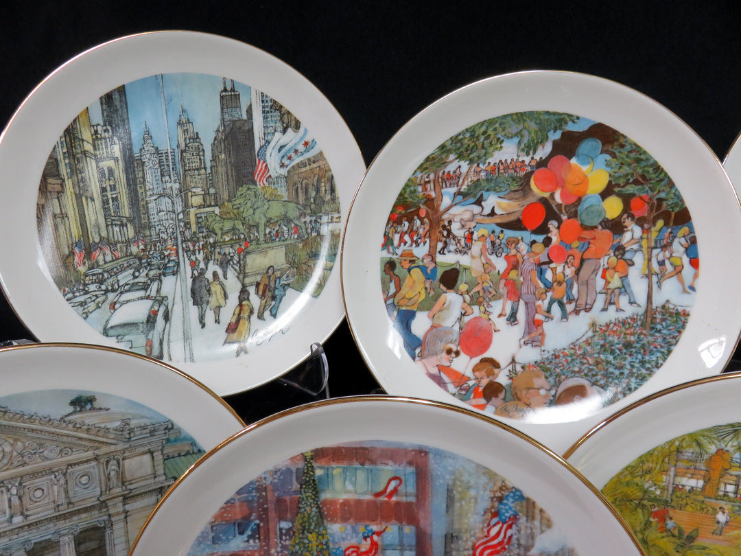 Franklin McMahon Chicago Plates