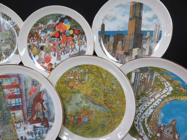Franklin McMahon Chicago Plates