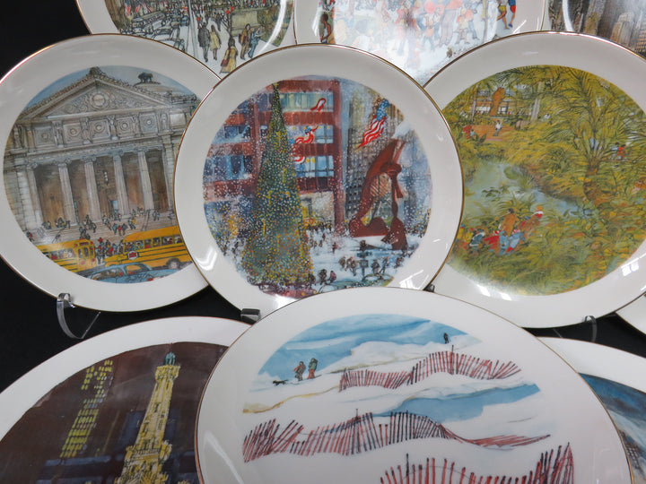 Franklin McMahon Chicago Plates