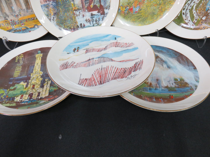 Franklin McMahon Chicago Plates