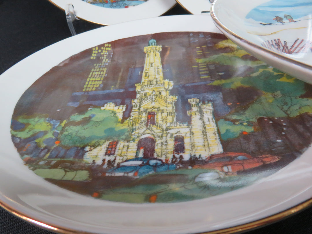 Franklin McMahon Chicago Plates