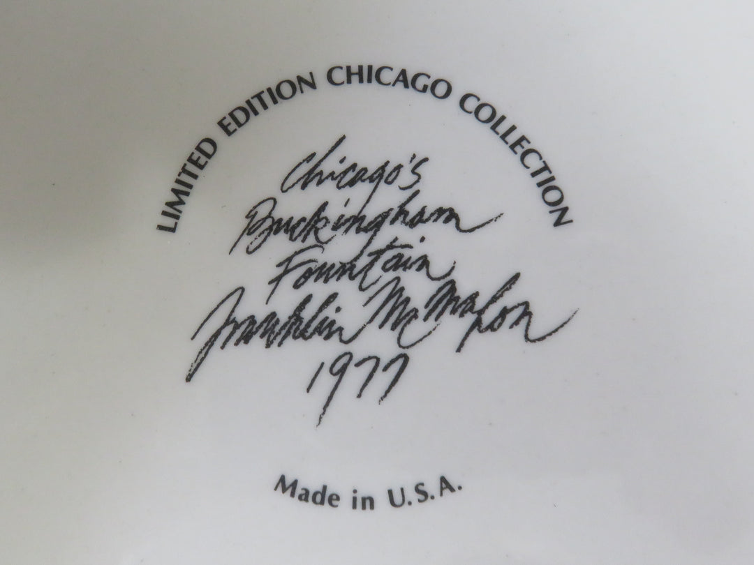 Franklin McMahon Chicago Plates
