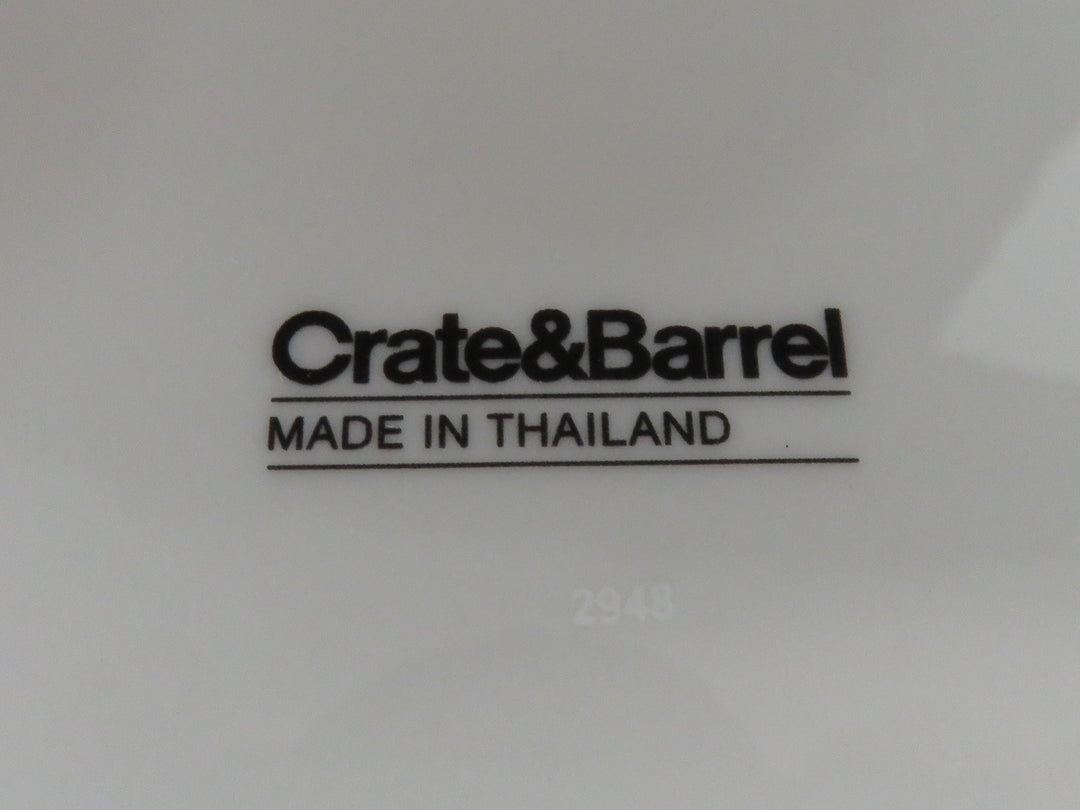Crate & Barrel Appetizer Plates