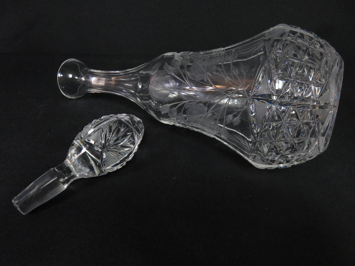 Cut Glass Decanter