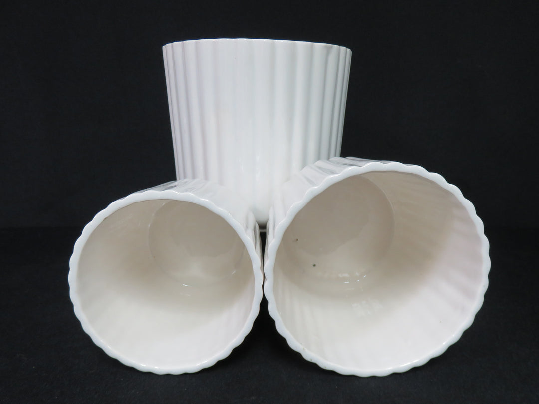 Set of White Planters