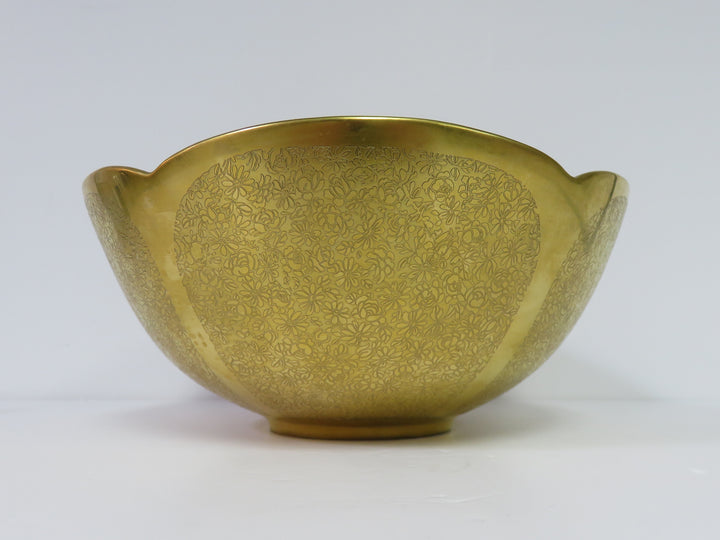 Pickard Gold Petal Bowl