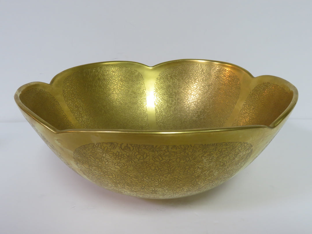Pickard Gold Petal Bowl