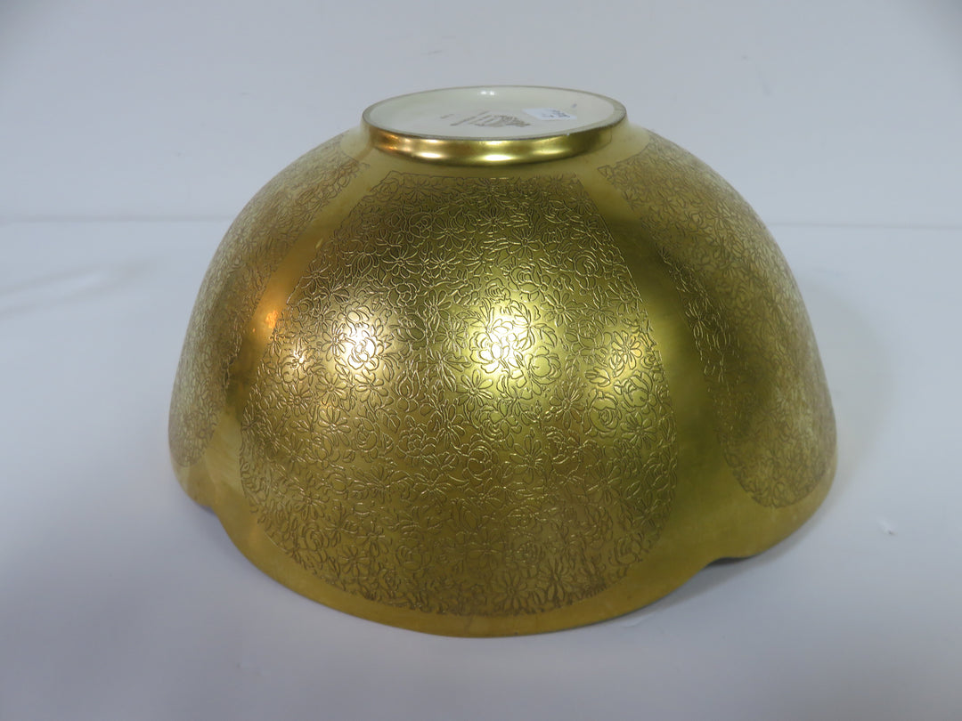 Pickard Gold Petal Bowl