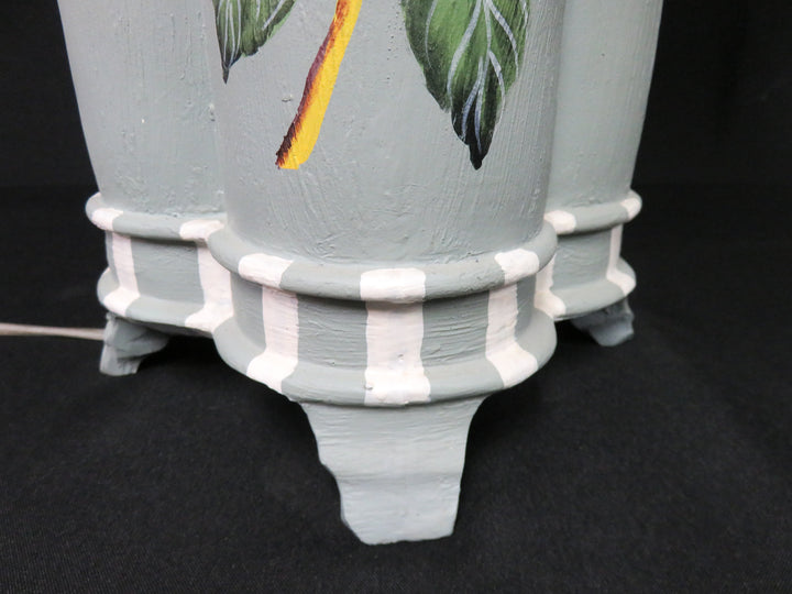 Hand-Painted Hydrangea Table Lamp