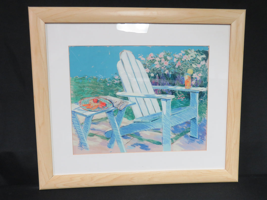 Peaceful Seaside Scene Print
