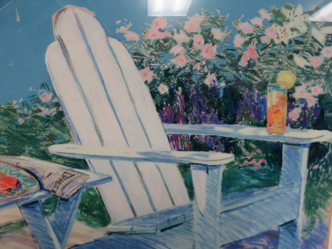 Peaceful Seaside Scene Print