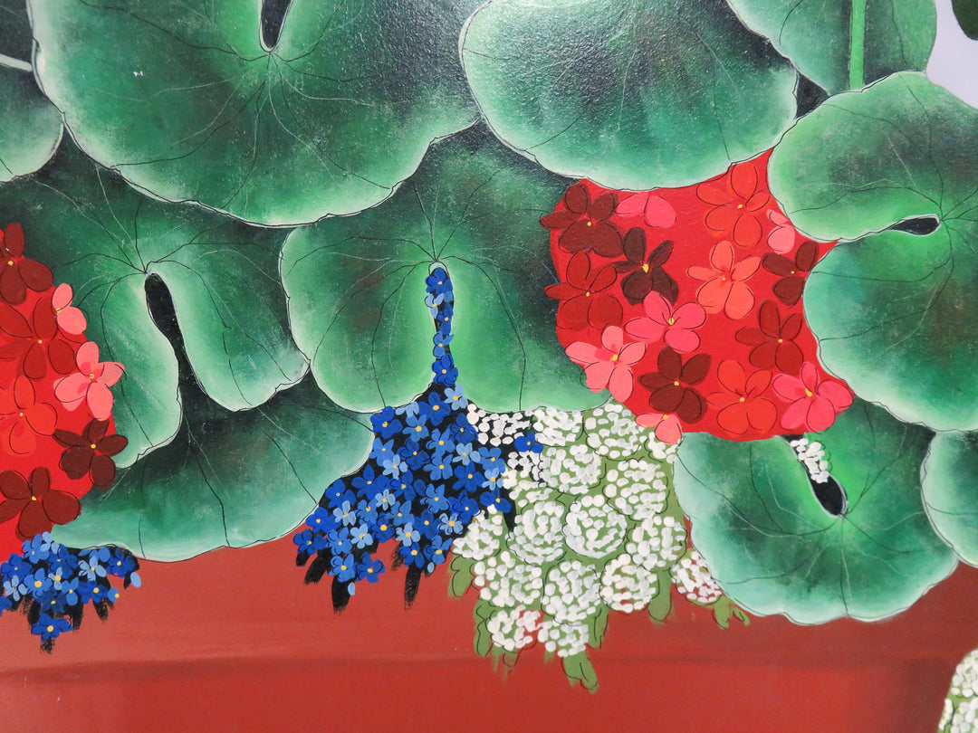 Decorative Floral Self Standing Screen