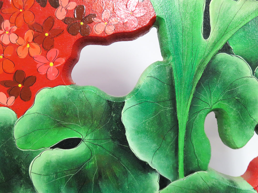 Decorative Floral Self Standing Screen