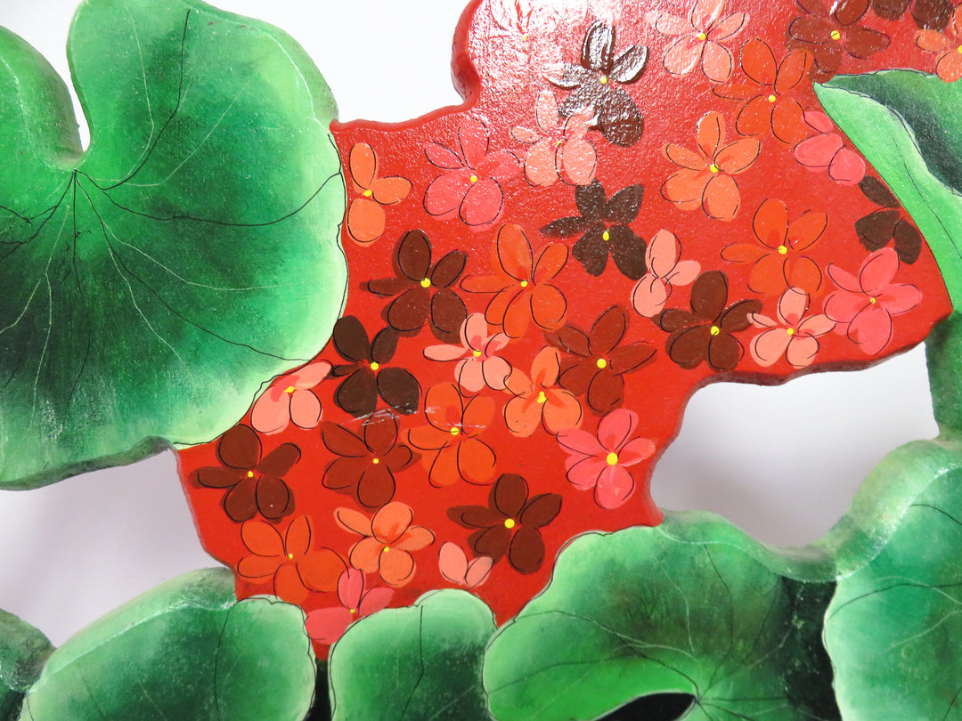 Decorative Floral Self Standing Screen