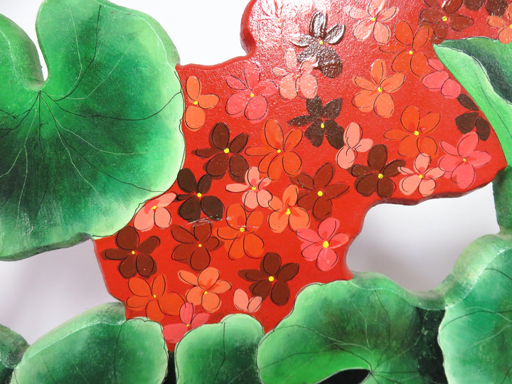 Decorative Floral Self Standing Screen
