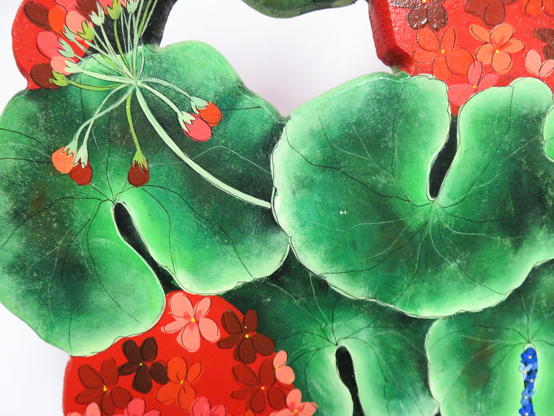 Decorative Floral Self Standing Screen