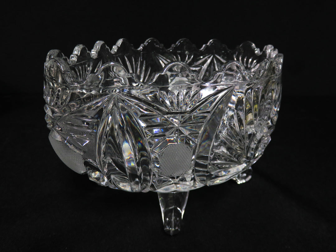 Crystal Footed Bowl