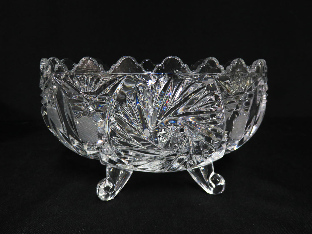 Crystal Footed Bowl