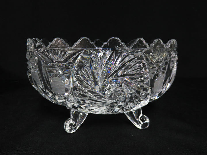 Crystal Footed Bowl