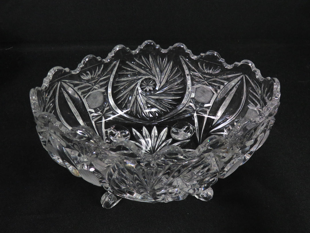 Crystal Footed Bowl